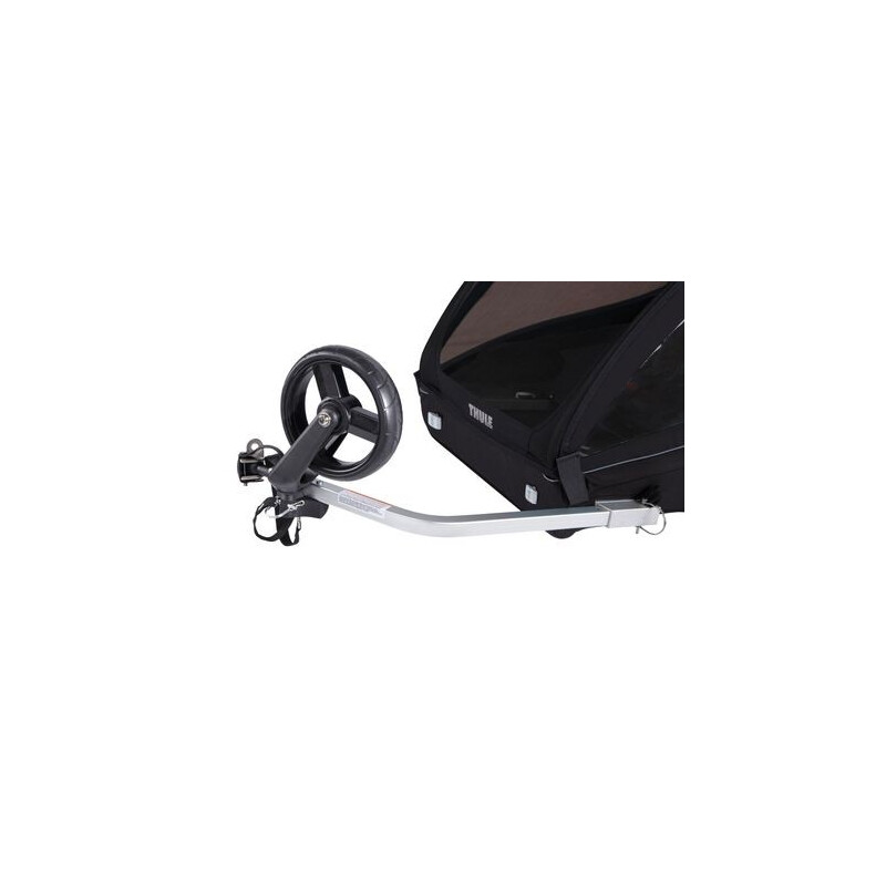 Thule Carrellino rimorchio bici per bambino THULE Coaster XT bike trailer+Stroll- light blue