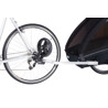 Thule Carrellino rimorchio bici per bambino THULE Coaster XT bike trailer+Stroll- black
