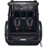 Thule Carrellino rimorchio bici per bambino THULE Coaster XT bike trailer+Stroll- black