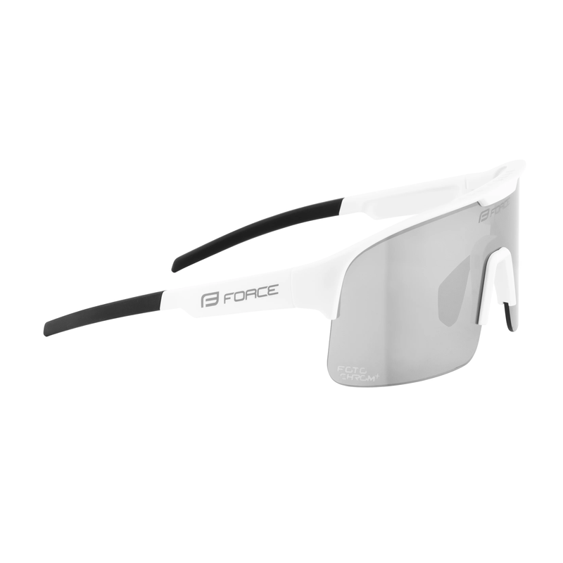 Force Occhiali per bici ciclismo FORCE SPIRE bianchi lenti PHOTOCROMIC