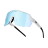 Force Occhiali per bici ciclismo FORCE PULSE bianchi lenti blu
