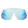 Force Occhiali per bici ciclismo FORCE PULSE bianchi lenti blu