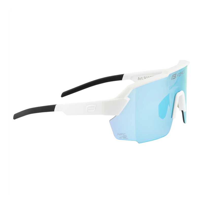 Force Occhiali per bici ciclismo FORCE PULSE bianchi lenti blu