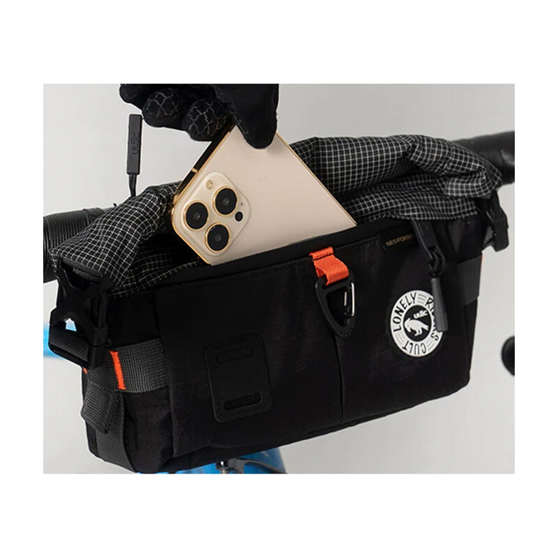 ULAC ULAC Borsa al manubrio COURSIER JAGER (3 L) nero - Onyx