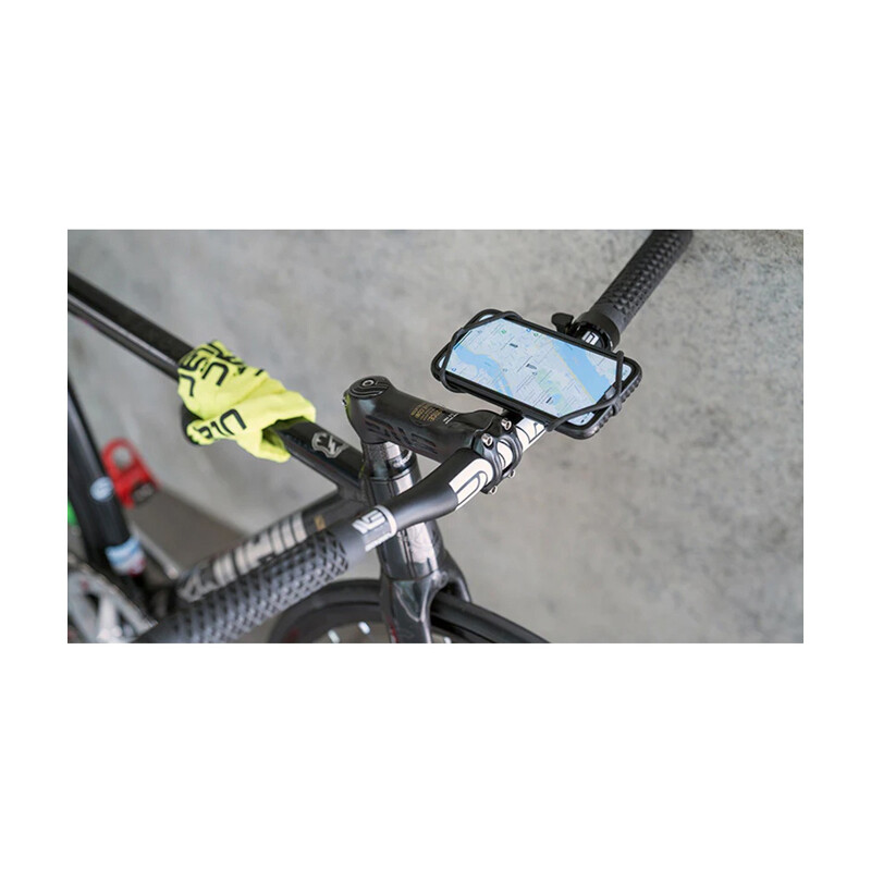 ULAC ULAC Supporto smartphone Spyder Z PRO per manubrio in silicone nero - black