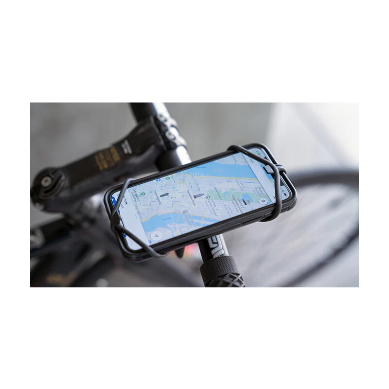 ULAC ULAC Supporto smartphone Spyder Z PRO per manubrio in silicone nero - black