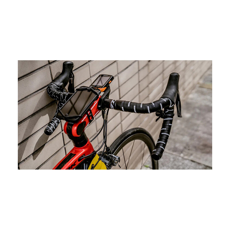 ULAC ULAC Supporto smartphone Spyder Team PRO per attacco manubrio in silicone nero - black