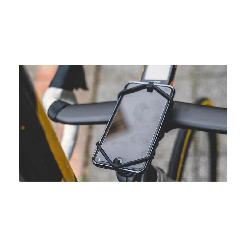 ULAC ULAC Supporto smartphone Spyder Team PRO per attacco manubrio in silicone nero - black
