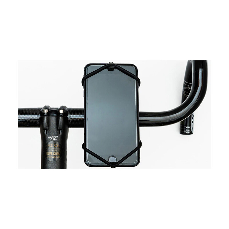 ULAC ULAC Supporto smartphone Spyder Z PRO per manubrio in silicone nero - black