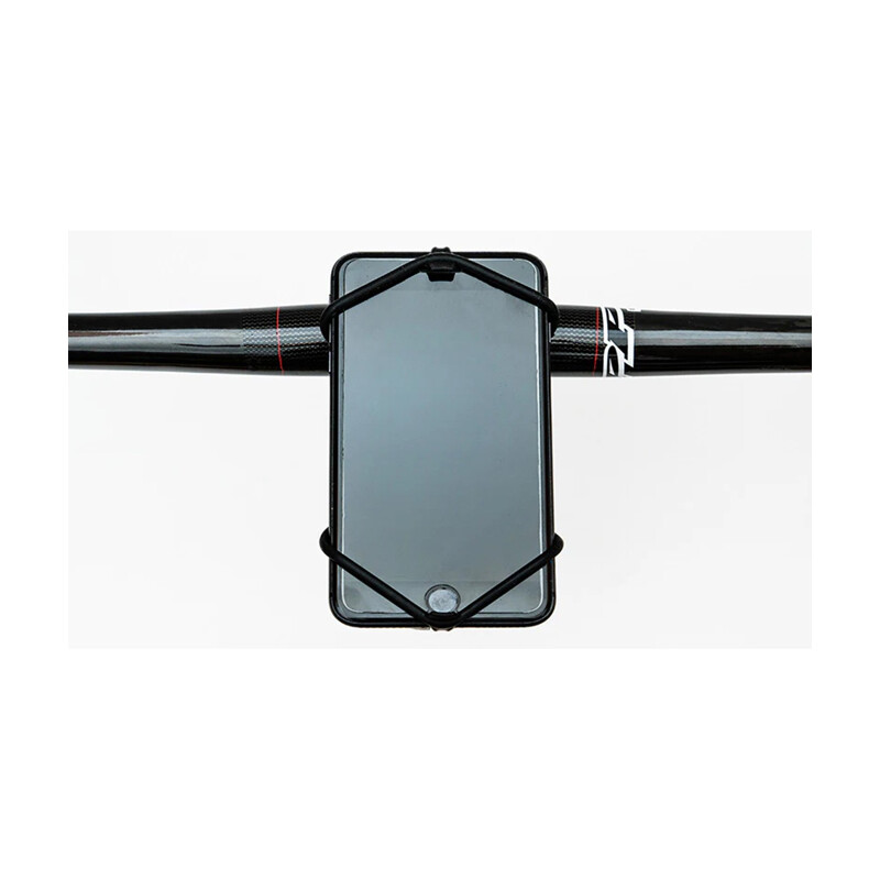 ULAC ULAC Supporto smartphone Spyder Team PRO per attacco manubrio in silicone nero - black