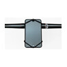 ULAC ULAC Supporto smartphone Spyder Team PRO per attacco manubrio in silicone nero - black
