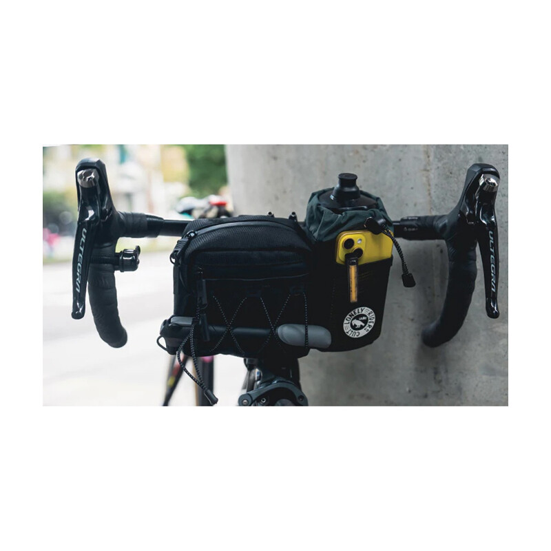 ULAC ULAC Borsello doppio al manubrio Krosstrek (3,3 L) nero - black