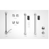 Tacx Adattatore per perno passante da 10mm T1706