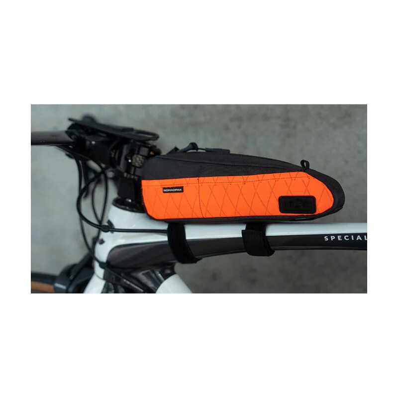 ULAC ULAC Borsello tubo orizzontale (sopra) Trekking GT Bolt-On (1 L) Arancione - lava