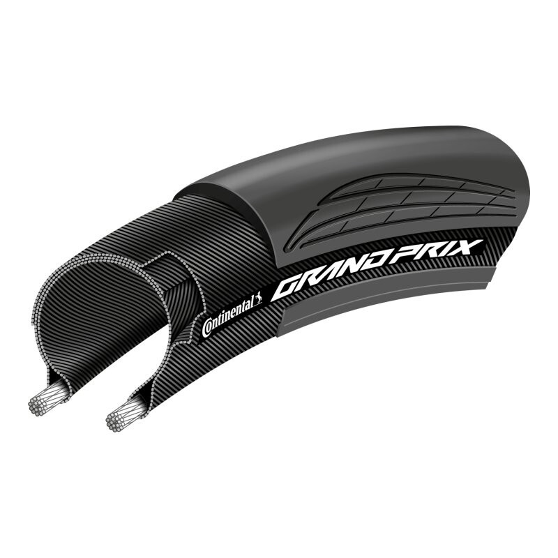 CONTINENTAL Copertone bici da corsa Continental Grand Prix black