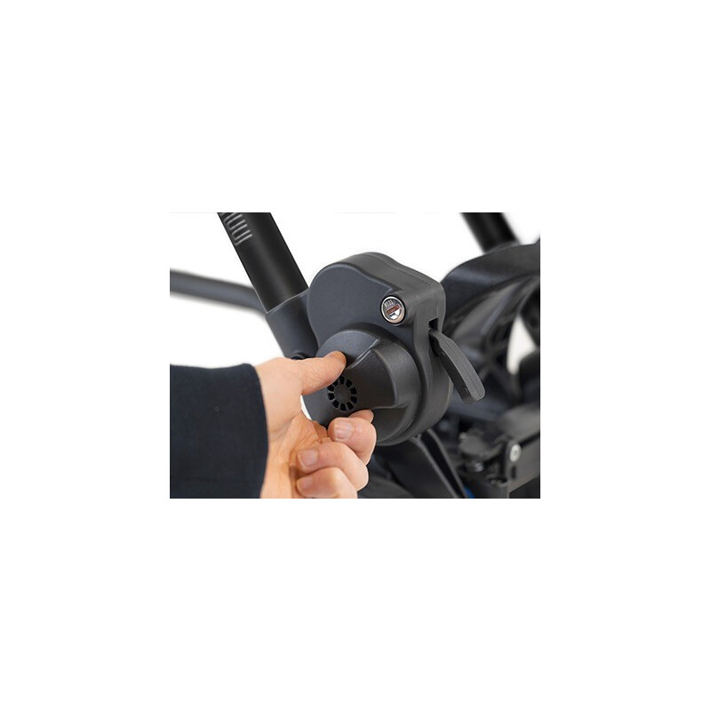 MENABO' Portabici da Tetto E-Bike Menabò Clover DX Black Antifurto