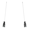 PERUZZO Kit Cavi Inclinazione Peruzzo 542 per Portabici 708/4 e 713/3E (2 Pezzi)