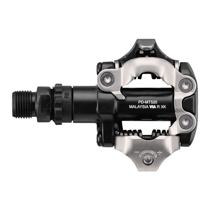 SHIMANO Pedali MTB Shimano PD-M520-L nero