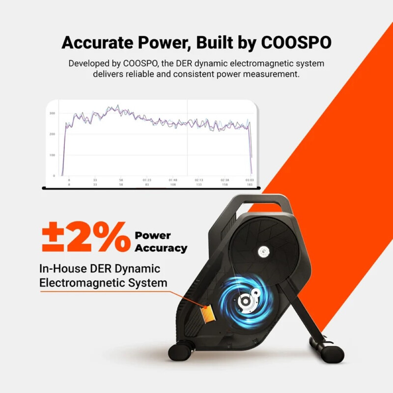 COOSPO Rulli bici interattivo COOSPO SMART T10 senza cassa pignoni