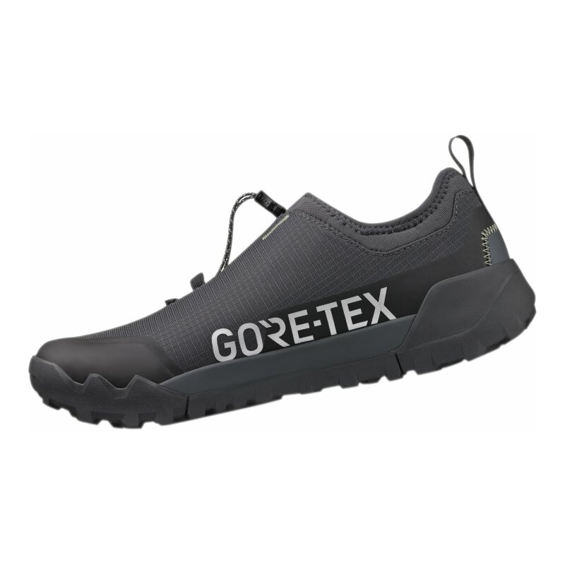 FIZIK Scarpe trail gravel bikepacking FIZIK TERRA ERGOLACE 2 GTX FLAT BLACK-BLACK Gore-Tex