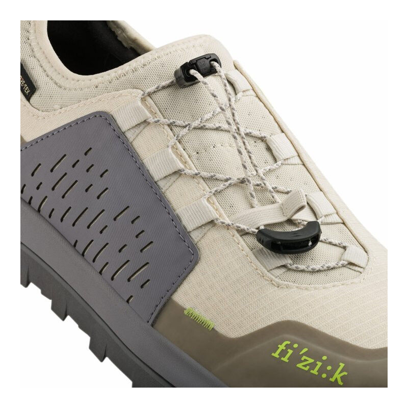 FIZIK Scarpe trail gravel bikepacking FIZIK TERRA ERGOLACE 2 GTX SPD DESERT-GREY Gore-Tex