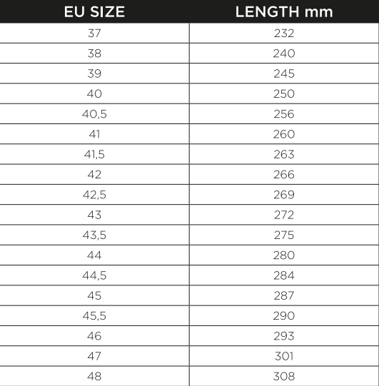 Scarpe Per Bici Da Corsa In Carbonio DMT KR30 2023 8 Scarpe Per Bici Da Corsa In Carbonio DMT KR30 2023 -Giro Glam KR%2030%20taglie